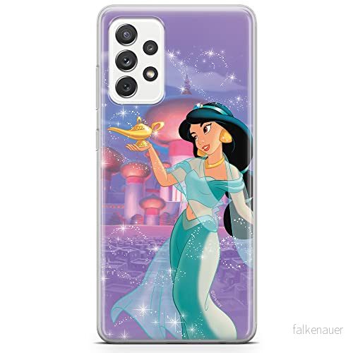 ERT GROUP mobiltelefonfodral för Samsung A73 5G originalt och officiellt licensierat Disney mönster Jasmine 001 optimalt anpassad till formen på mobiltelefonen, fodral tillverkad av TPU plast 5904805520624
