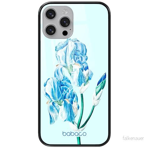 ERT GROUP mobiltelefonfodral för Apple Iphone 13 originalt och officiellt licensierat Babaco mönster Flowers 025 tillverkad av härdat glas, skyddsfodral 5905131258694