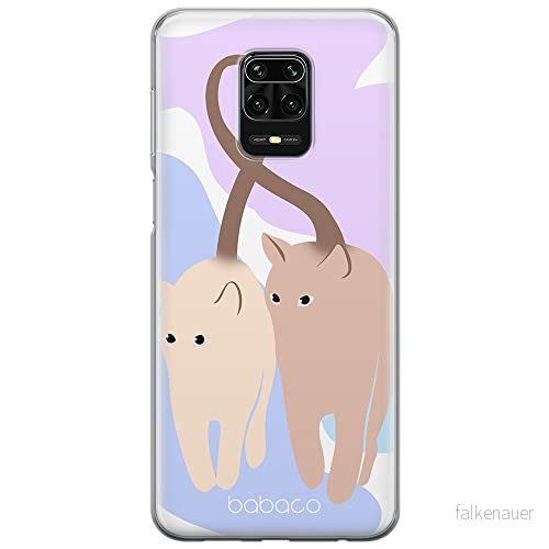 ERT GROUP mobiltelefonfodral för Xiaomi REDMI NOTE 9 PRO/ 9S originalt och officiellt licensierat Babaco mönster Cats 013 anpassad till formen på mobiltelefonen, fodral tillverkad av TPU plast 5905131108685