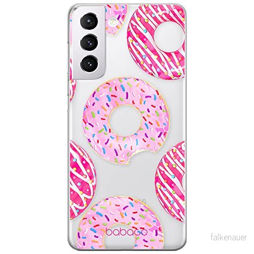 ERT GROUP mobiltelefonfodral för Samsung S21 PLUS originalt och officiellt licensierat Babaco mönster Donut 002 optimalt anpassad till formen på mobiltelefonen, gedeeltelijk transparant 5903932378313