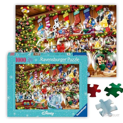 Ravensburger 16772 Pussel Disney Christmas 1000p 4005556167722