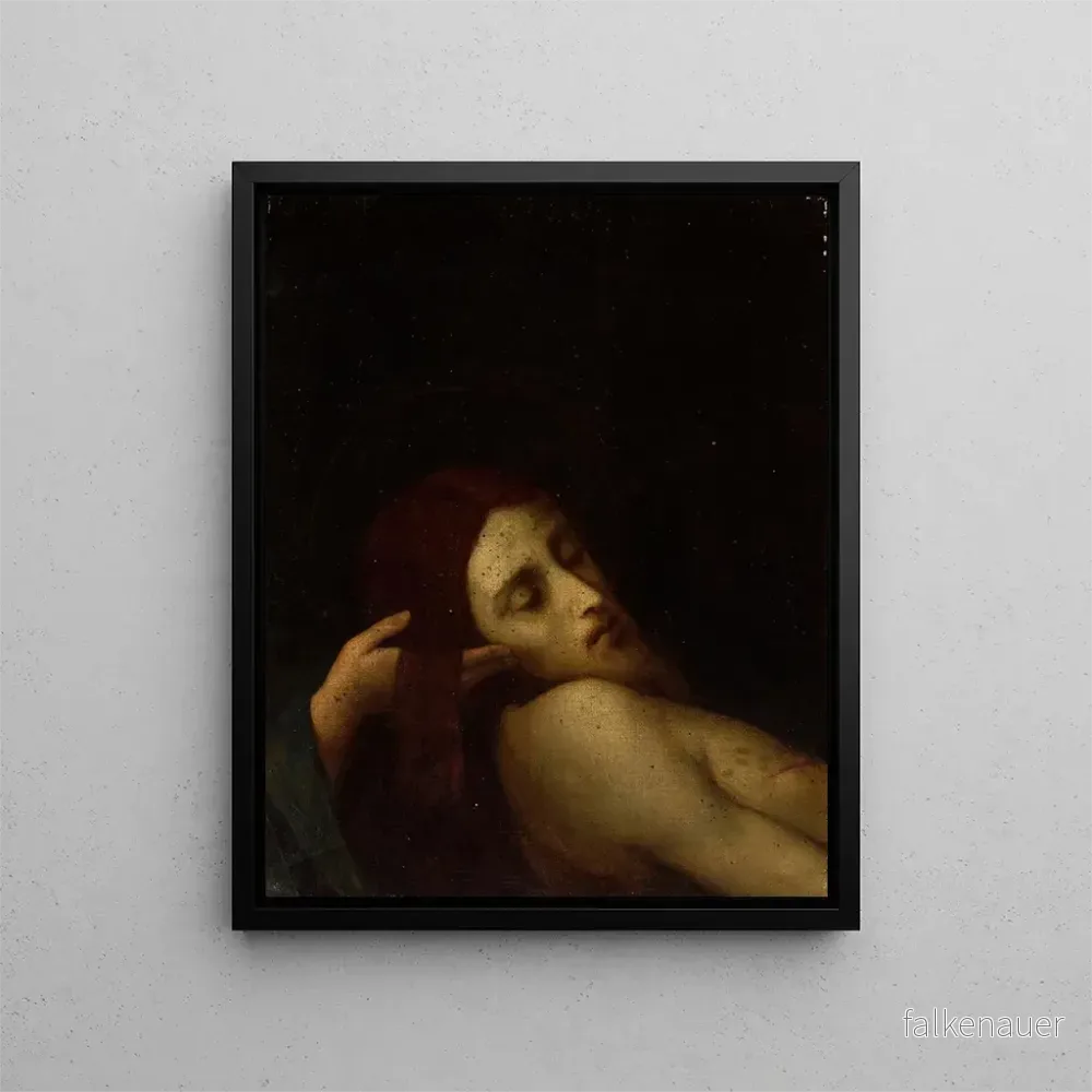 Målning Tête du Christ, fragment de la Pietà – Pantaleon Szyndler | Konsttryck Målning Tête du Christ, fragment de la Pietà – Pantaleon Szyndler | Konsttryck