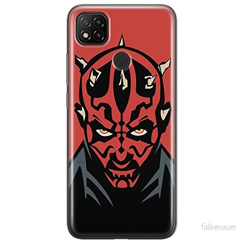 ERT GROUP mobiltelefonfodral för Xiaomi REDMI 9C originalt och officiellt licensierat Star Wars mönster Darth Maul 004 optimalt anpassad till formen på mobiltelefonen, fodral tillverkad av TPU plast 5903040284452