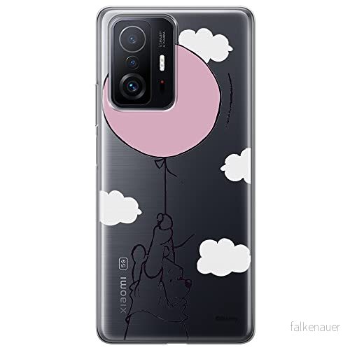 ERT GROUP mobiltelefonfodral för Xiaomi 11T 5G / PRO originalt och officiellt licensierat Disney mönster Winnie the Pooh and friends 013, gedeeltelijk transparant 5904805552557