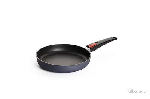 Woll Diamond Lite plattpanna induktiv, Ø 24 cm, 5 cm hög, med avtagbart handtag lämplig för alla typer av spisar, gjuten aluminium, non-stick-beläggning 4032525152465 Woll Diamond Lite plattpanna induktiv, Ø 24 cm, 5 cm hög, med avtagbart handtag lämplig för alla typer av spisar, gjuten aluminium, non-stick-beläggning 4032525152465