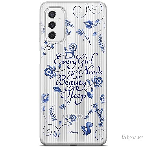 ERT GROUP mobiltelefonfodral för Samsung M52 5G originalt och officiellt licensierat Disney mönster Aurora 002 optimalt anpassad till formen på mobiltelefonen, gedeeltelijk transparant 5904805494789