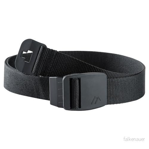 Maier Sports Unisex bälte Eco för utomhus och vandring, svart, 3 4056286609075