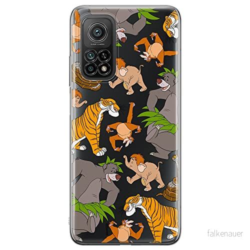 ERT GROUP mobiltelefonfodral för Xiaomi REDMI NOTE 9T originalt och officiellt licensierat Disney mönster Jungle Book 003 optimalt anpassad till formen på mobiltelefonen, gedeeltelijk transparant 5905131783660