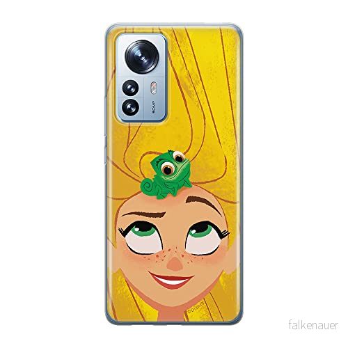 ERT GROUP mobiltelefonfodral för Xiaomi 12 PRO originalt och officiellt licensierat Disney mönster Rapunzel & Pascal 001 anpassad till formen på mobiltelefonen, fodral tillverkad av TPU plast 5905511520205