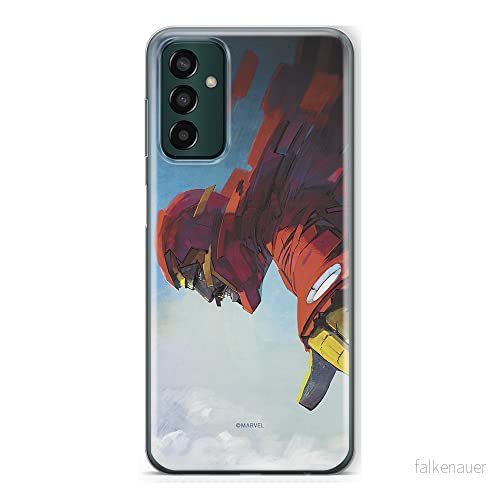 ERT GROUP mobiltelefonfodral för Samsung M13 4G originalt och officiellt licensierat Marvel mönster Iron Man 015 optimalt anpassad till formen på mobiltelefonen, fodral tillverkad av TPU plast 5905511323097