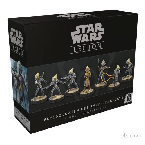 Atomic Mass Games, Star Wars: Legion fotsoldater i Pyke syndikat, enhetsexpansion, tablett, 2 spelare, från 14+ år, 120180 minuter, tyska 841333117009