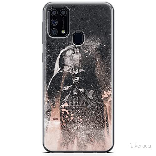 ERT GROUP mobiltelefonfodral för Samsung M31 originalt och officiellt licensierat Star Wars mönster Darth Vader 011 optimalt anpassad till formen på mobiltelefonen, fodral tillverkad av TPU plast 5904805482601