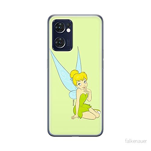 ERT GROUP mobiltelefonfodral för Oppo RENO 7 5G originalt och officiellt licensierat Disney mönster Tinker Bell 005 optimalt anpassad till formen på mobiltelefonen, fodral tillverkad av TPU plast 5905511316006