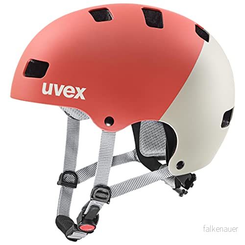 uvex kid 3 cc robust cykelhjälm för barn individuell storleksanpassning optimerad ventilation grapefruit sand matt 55 58 cm 4043197346731
