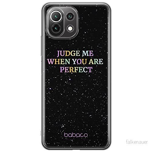 ERT GROUP mobiltelefonfodral för Xiaomi 11 LITE 4G/5G originalt och officiellt licensierat Babaco mönster Judge me 002, fodral tillverkad av TPU plast 5903932903980