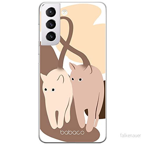 ERT GROUP mobiltelefonfodral för Samsung S21 originalt och officiellt licensierat Babaco mönster Cats 002 optimalt anpassad till formen på mobiltelefonen, fodral tillverkad av TPU plast 5905131085610