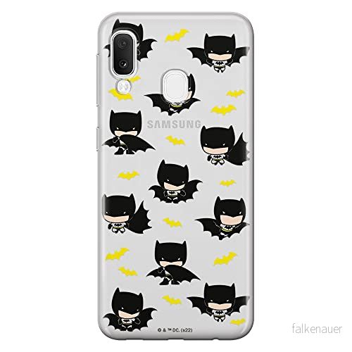 ERT GROUP mobiltelefonfodral för Samsung A20e originalt och officiellt licensierat DC mönster Batman 077 optimalt anpassad till formen på mobiltelefonen, gedeeltelijk transparant 5905131504302