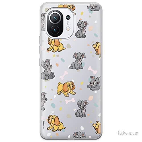 ERT GROUP mobiltelefonfodral för Xiaomi 11 originalt och officiellt licensierat Disney mönster Lady and the Tramp 002 optimalt anpassad till formen på mobiltelefonen, gedeeltelijk transparant 5903537116396