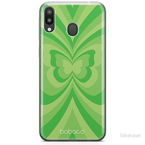 ERT GROUP mobiltelefonfodral för Samsung M20 originalt och officiellt licensierat Babaco mönster Butterflies 001 optimalt anpassad till formen på mobiltelefonen, fodral tillverkad av TPU plast 5904805708633