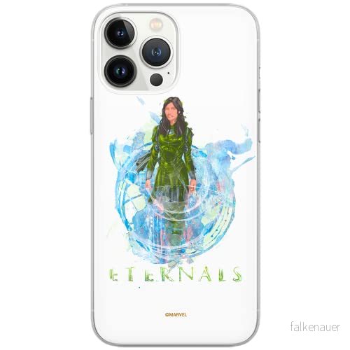 ERT GROUP mobiltelefonfodral för Apple Iphone 12 Mini originalt och officiellt licensierat Marvel mönster Eternals 014 Vit anpassad till formen på mobiltelefonen, fodral tillverkad av TPU plast 5904805130786