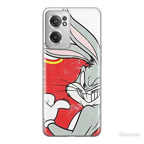ERT GROUP mobiltelefonfodral för Oneplus NORD CE 2 originalt och officiellt licensierat Looney Tunes mönster Bugs 010 optimalt anpassad till formen på mobiltelefonen, fodral tillverkad av TPU plast 5905511286118