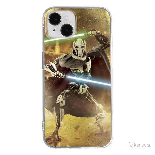ERT GROUP mobiltelefonfodral för Apple Iphone 14 PLUS originalt och officiellt licensierat Star Wars mönster Grievous 001 anpassad till formen på mobiltelefonen, fodral tillverkad av TPU plast 5905131908087