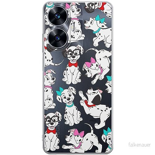 ERT GROUP mobiltelefonfodral för Realme C55 originalt och officiellt licensierat Disney mönster Dalmatians 006 optimalt anpassad till formen på mobiltelefonen, gedeeltelijk transparant 5905511869984