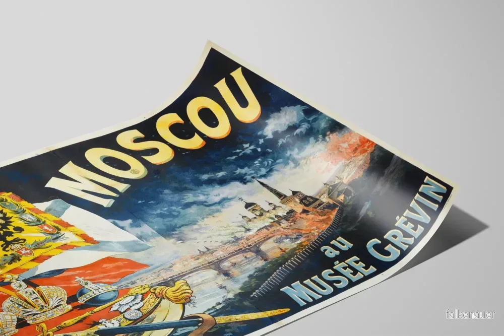 Dekorativ poster Moskva Grévin-museet - Bild 2