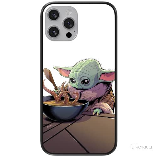 ERT GROUP mobiltelefonfodral för Apple Iphone 7 PLUS/ 8 PLUS originalt och officiellt licensierat Star Wars mönster Baby Yoda 027 tillverkad av härdat glas, anpassat till mobilens form, skyddsfodral 5904805087639