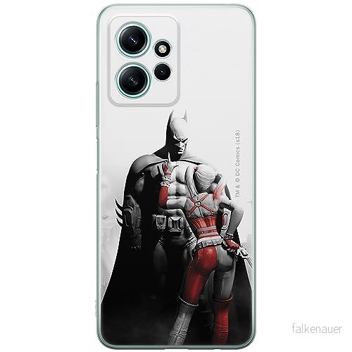 ERT GROUP mobiltelefonfodral för Xiaomi REDMI NOTE 12 4G originalt och officiellt licensierat DC mönster Batman 012 optimalt anpassad till formen på mobiltelefonen, fodral tillverkad av TPU plast 5905511952563