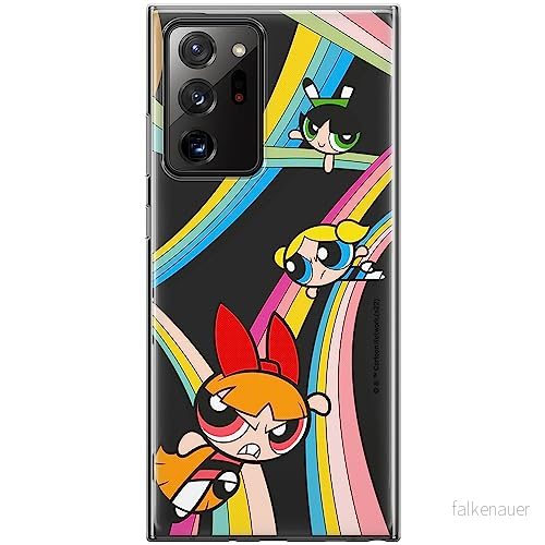 ERT GROUP mobiltelefonfodral för Samsung GALAXY NOTE 20 ULTRA originalt och officiellt licensierat The Powerpuff Girls mönster 020, gedeeltelijk transparant 5905511967048