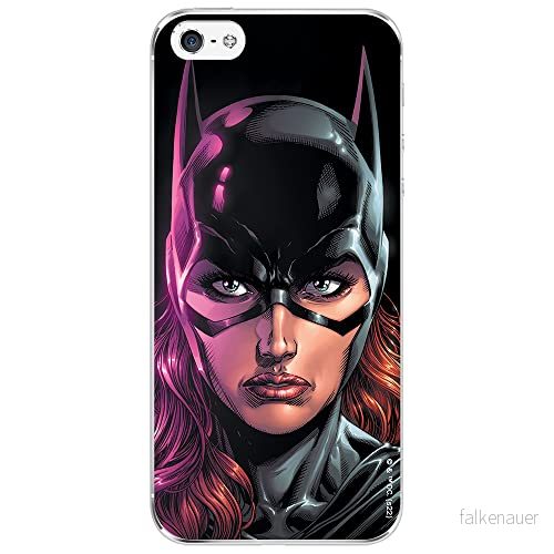 ERT GROUP mobiltelefonfodral för Iphone 5/5S/SE originalt och officiellt licensierat DC mönster Bat Girl 013 optimalt anpassad till formen på mobiltelefonen, fodral tillverkad av TPU plast 5905131559722