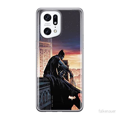 ERT GROUP mobiltelefonfodral för Oppo FIND X5 PRO originalt och officiellt licensierat DC mönster Batman 060 optimalt anpassad till formen på mobiltelefonen, fodral tillverkad av TPU plast 5905511415396