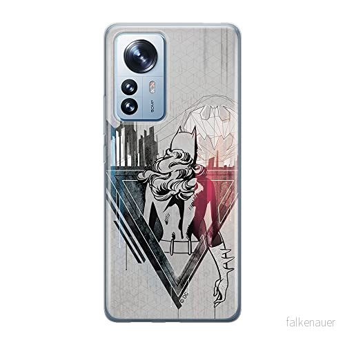ERT GROUP mobiltelefonfodral för Xiaomi 12 / 12X originalt och officiellt licensierat DC mönster Bat Girl 003 optimalt anpassad till formen på mobiltelefonen, fodral tillverkad av TPU plast 5905511477752