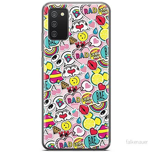 ERT GROUP mobiltelefonfodral för Samsung A02S originalt och officiellt licensierat Disney mönster Mickey & Minnie 014 optimalt anpassad till formen på mobiltelefonen, fodral tillverkad av TPU plast 5903040225158