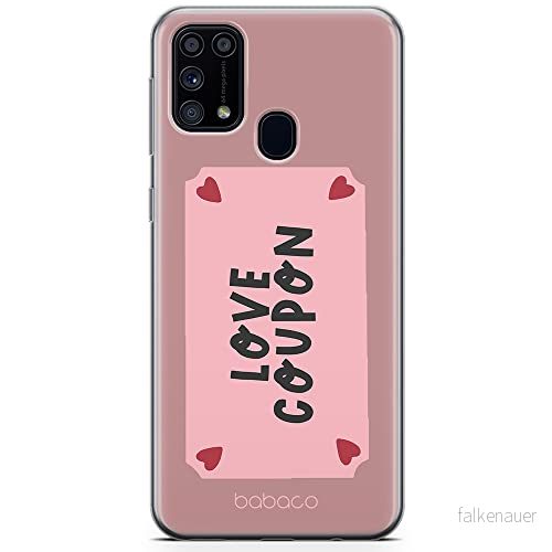 ERT GROUP mobiltelefonfodral för Samsung M31 originalt och officiellt licensierat Babaco mönster Love Coupon 001 optimalt anpassad till formen på mobiltelefonen, fodral tillverkad av TPU plast 5904805029912