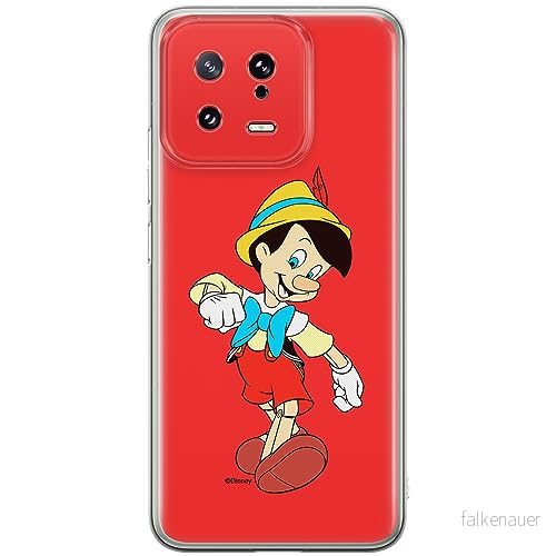 ERT GROUP mobiltelefonfodral för Xiaomi 13 originalt och officiellt licensierat Disney mönster Pinocchio 001 optimalt anpassad till formen på mobiltelefonen, fodral tillverkad av TPU plast 5905511906924