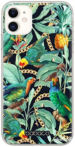 ERT GROUP mobiltelefonfodral för Iphone 11 originalt och officiellt licensierat Babaco mönster Flowers 058 optimalt anpassad till formen på mobiltelefonen, fodral tillverkad av TPU plast 5905131367532