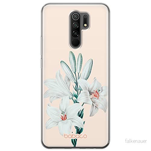 ERT GROUP mobiltelefonfodral för Xiaomi REDMI 9 originalt och officiellt licensierat Babaco mönster Flowers 039 optimalt anpassad till formen på mobiltelefonen, fodral tillverkad av TPU plast 5905131306081