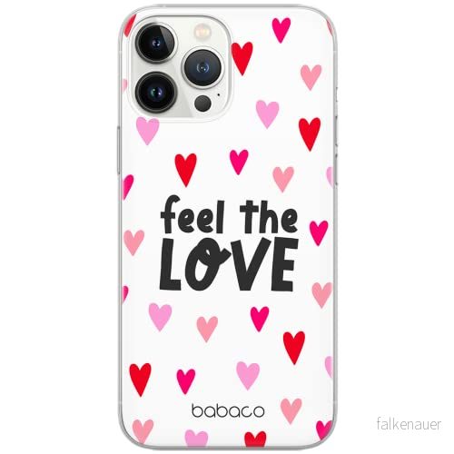 ERT GROUP mobiltelefonfodral för Samsung S10 Lite/A91 originalt och officiellt licensierat Babaco mönster Feel the love 001 Vit anpassad till formen på mobiltelefonen, gedeeltelijk transparant 5904805037719