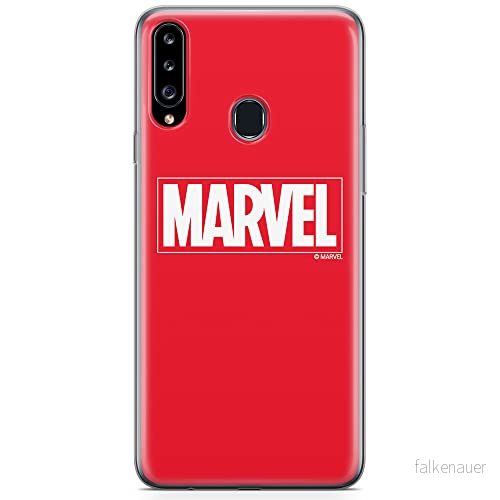 ERT GROUP mobiltelefonfodral för Samsung A20S originalt och officiellt licensierat Marvel mönster 002 optimalt anpassad till formen på mobiltelefonen, fodral tillverkad av TPU plast 5904805437106