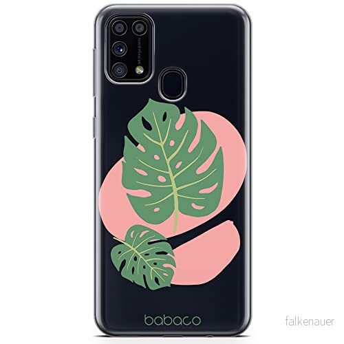 ERT GROUP mobiltelefonfodral för Samsung A31 originalt och officiellt licensierat Babaco mönster Plants 011 optimalt anpassad till formen på mobiltelefonen, gedeeltelijk transparant 5903932576122