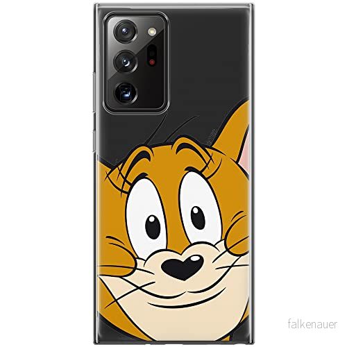 ERT GROUP Mobiltelefonskal för Samsung S20 Ultra original och officiellt licensierat Tom and Jerry mönster 001 anpassad till mobiltelefonens form, delvis transparent 5903537538433