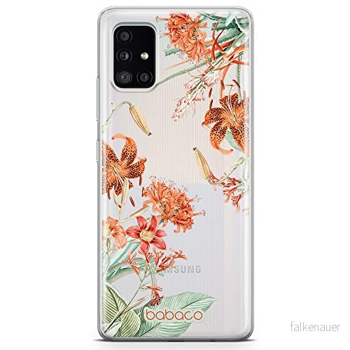 ERT GROUP mobiltelefonfodral för Samsung A51 5G originalt och officiellt licensierat Babaco mönster Flowers 057 optimalt anpassad till formen på mobiltelefonen, gedeeltelijk transparant 5905131363091