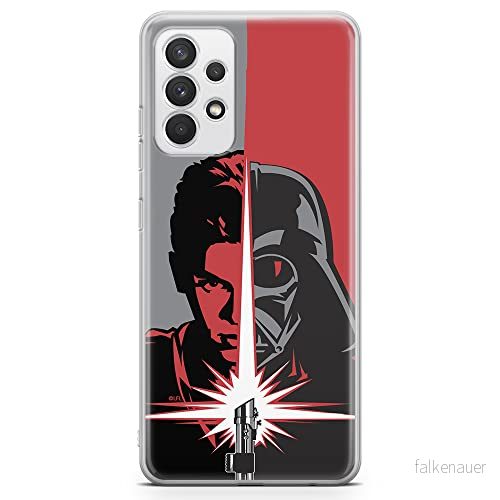 ERT GROUP mobiltelefonfodral för Samsung A32 4G LTE originalt och officiellt licensierat Star Wars mönster Darth Vader 007 anpassad till formen på mobiltelefonen, fodral tillverkad av TPU plast 5903040479438