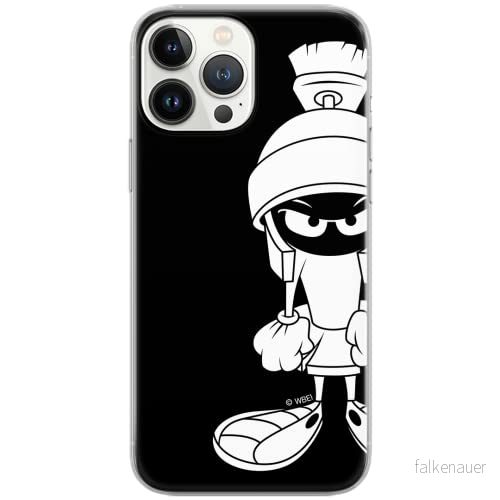 ERT GROUP mobiltelefonfodral för Samsung A71 originalt och officiellt licensierat Looney Tunes mönster Marvin 002 Vit optimalt anpassad till formen på mobiltelefonen, fodral tillverkad av TPU plast 5903537535487