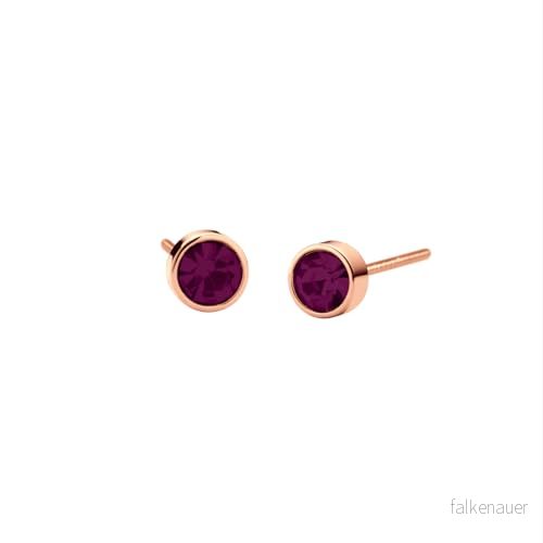 BERING unisex örhängen i glänsande roséguld - Arctic Symphony Collection med rostfritt stål 709-397-05 5710718284863