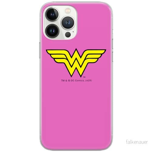 ERT GROUP mobiltelefonfodral för Apple Iphone 5/5S/SE originalt och officiellt licensierat DC mönster Wonder Woman 005 Vit anpassad till formen på mobiltelefonen, fodral tillverkad av TPU plast 5902980384598