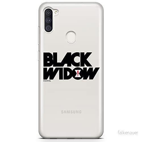 ERT GROUP mobiltelefonfodral för Samsung A03S originalt och officiellt licensierat Marvel mönster Black Widow 010 optimalt anpassad till formen på mobiltelefonen, gedeeltelijk transparant 5903932991123