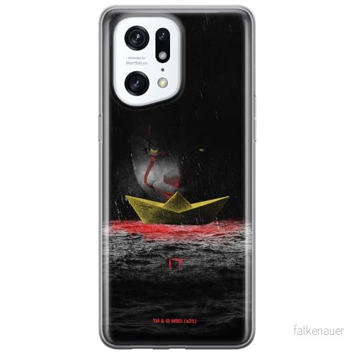 ERT GROUP mobiltelefonfodral för Oppo FIND X5 PRO originalt och officiellt licensierat Horror mönster It 002 optimalt anpassad till formen på mobiltelefonen, fodral tillverkad av TPU plast 5905511415778